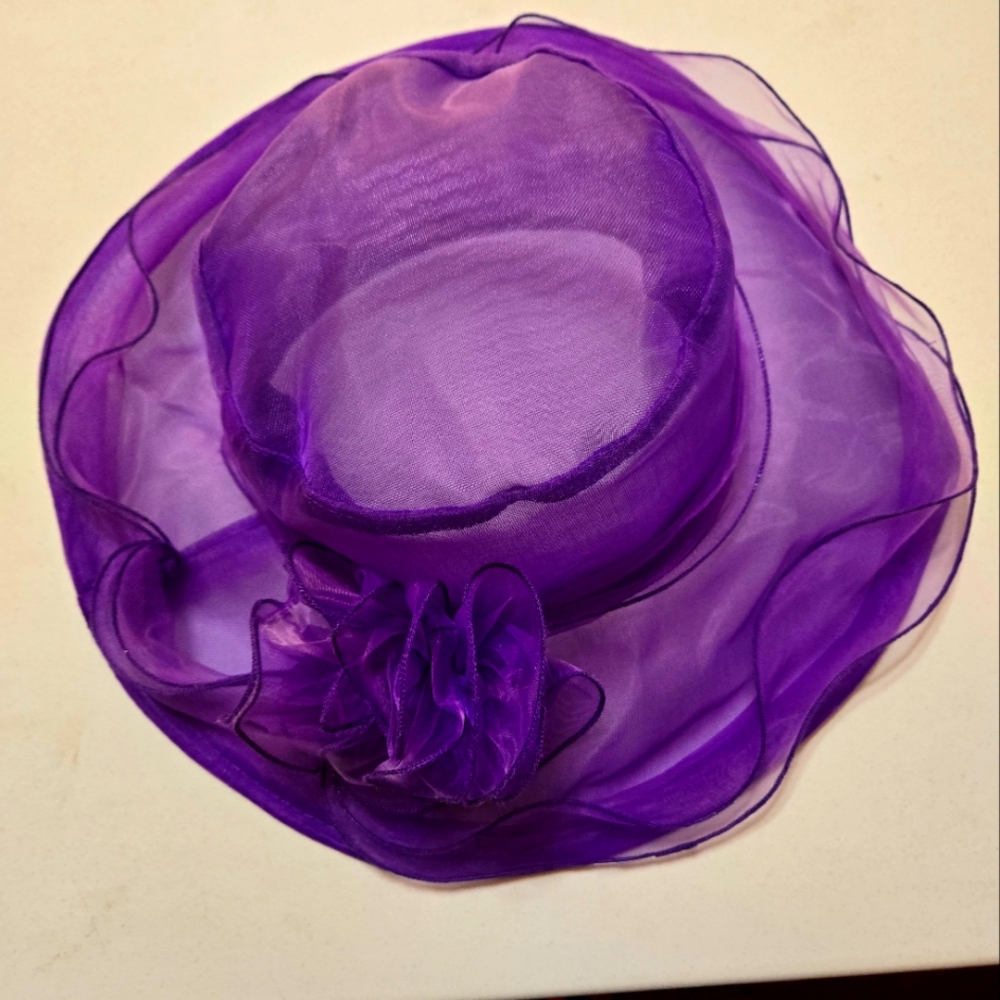 ``RH25724 Purple Women's Derby Sun Hat